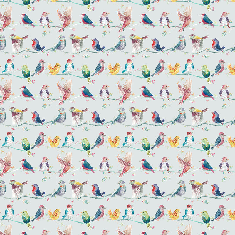 Voyage Maison Summer Melody Printed Oil Cloth Fabric (By The Metre) in Carnival