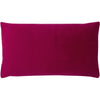 Sunningdale Velvet Rectangular Cushion Cerise
