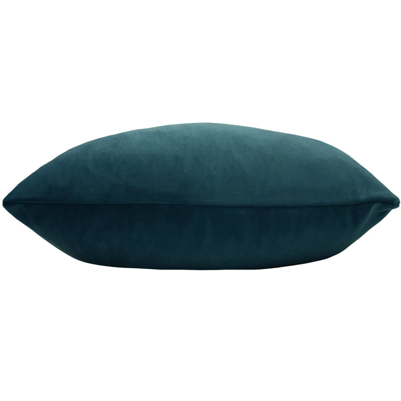 Paoletti Sunningdale Velvet Rectangular Cushion Cover in Kingfisher