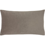 Paoletti Sunningdale Velvet Rectangular Cushion Cover in Mink