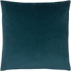 Paoletti Sunningdale Velvet Square Cushion Cover in Kingfisher