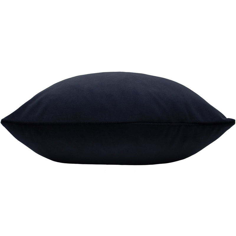 Paoletti Sunningdale Velvet Square Cushion Cover in Midnight