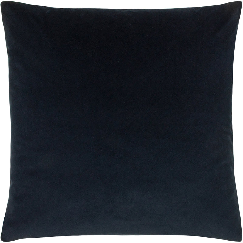 Paoletti Sunningdale Velvet Square Cushion Cover in Midnight
