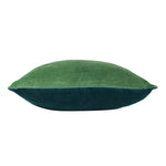 furn. Tanda Velvet Cushion Cover in Eucalyptus/Teal