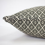 Paoletti Tangier Woven Cushion Cover in Monochrome