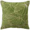 Additions Taro Embroidered Cushion Cover in Grass