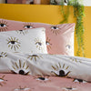 furn. Theia Abstract Eye Duvet Cover Set in Blush
