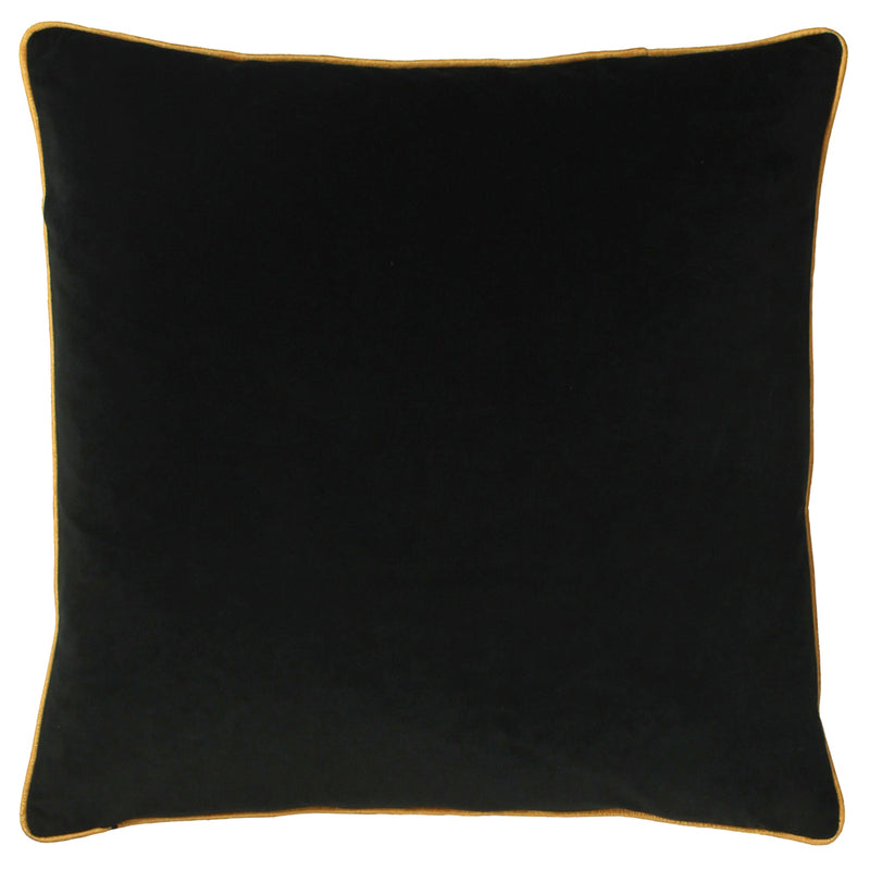 Paoletti Tribeca Leopard Cushion Cover in Black/Orange