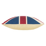 Evans Lichfield Union Jack Flag Tapestry Cushion Cover in Blue/Red