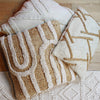 furn. Unio Tufted Jute Cushion Cover in Natural