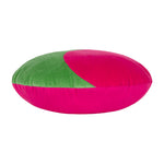 heya home Unity Velvet Ready Filled Cushion in Green/Pink