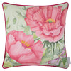 Floral Green Cushions - Valeria Printed Piped Cushion Cover Sage Voyage Maison