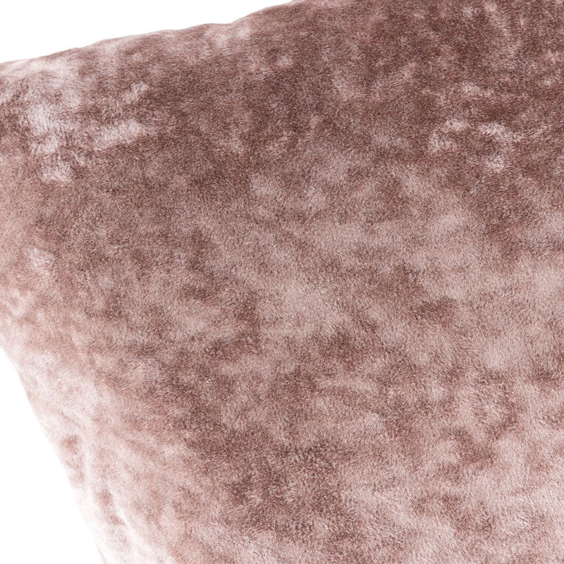 Paoletti Verona Crushed Velvet Rectangular Cushion Cover in Blush