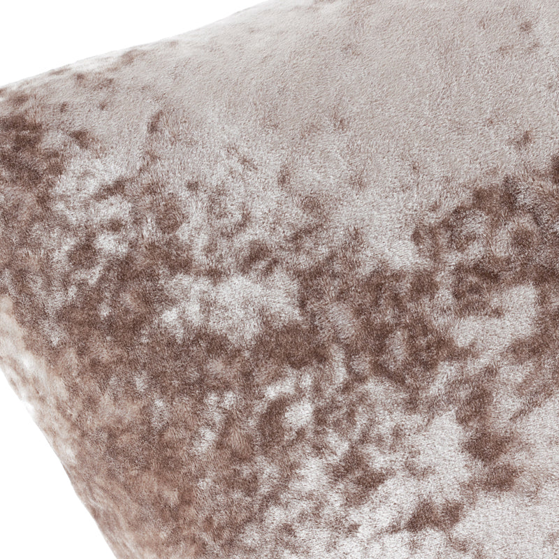 Paoletti Verona Crushed Velvet Cushion Cover in Oyster