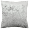Paoletti Verona Crushed Velvet Cushion Cover in Silver