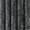 Paoletti Verona Crushed Velvet Eyelet Curtains in Pewter