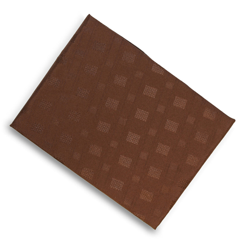Essentials Vienna Round Tablecloths in Chocolate