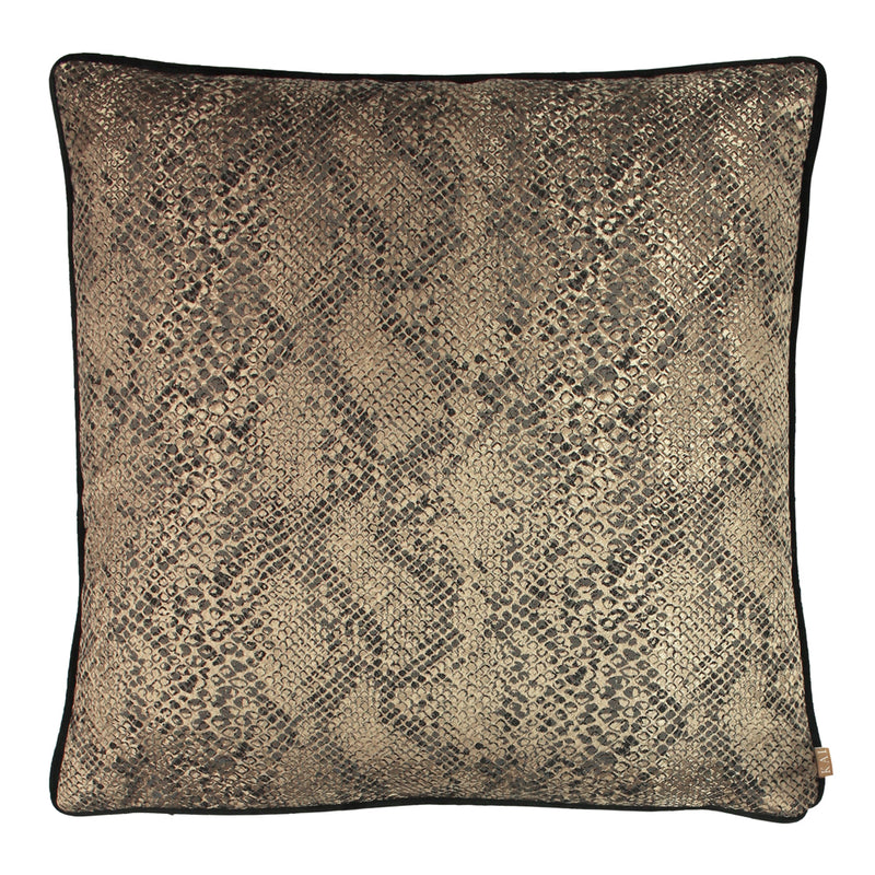 Kai Viper Snake Cushion Cover in Clay