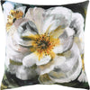 Evans Lichfield Winter Florals Rose Cushion Cover in White
