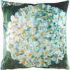 Evans Lichfield Winter Florals Hydrangea Cushion Cover in Eau De Nil
