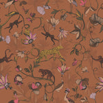 Wildlings Tropical Duvet Cover Set Warm Sienna