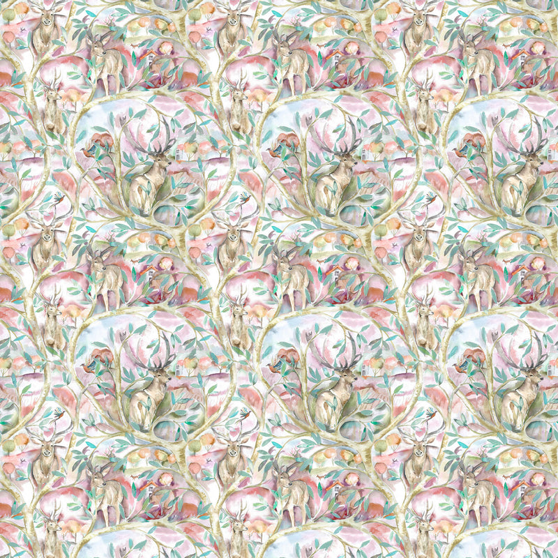 Voyage Maison Whinlatter Printed Cotton Fabric in Russett