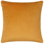 Wisteria Printed Velvet Cushion Gold