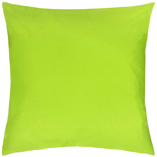 furn. Plain Outdoor Cushion Cover in Lime