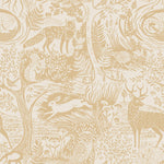 furn. Winter Woods Animal Duvet Cover Set in Ochre