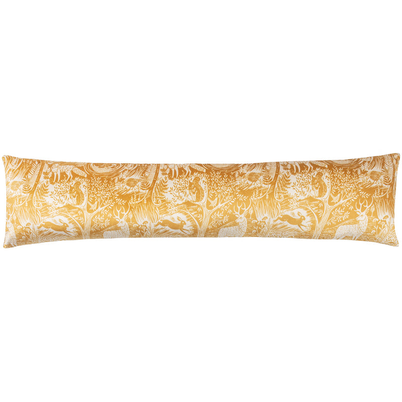 furn. Winter Woods Draught Excluder in Ochre