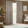 furn. Winter Woods Animal Chenille Eyelet Curtains in Taupe