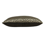 Amur Leopard Jacquard Cushion Bronze