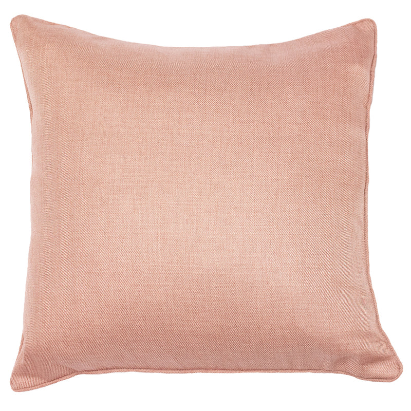 Atlantic Twill Woven Cushion Blush