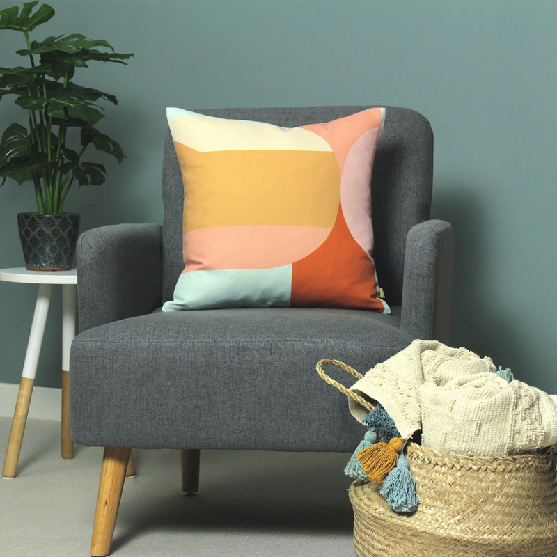Cedri 100% Recycled Cushion Multicolour