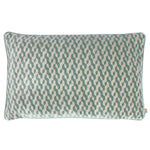 Dione Geometric Rectangular Cushion Mint