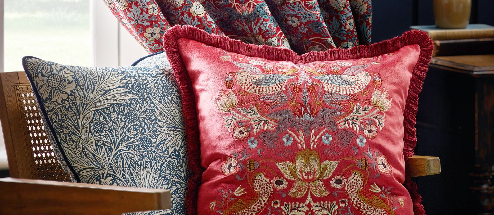 Archive Designs Reimagined; Discover our Extraordinary Sanderson and Morris & Co Collections